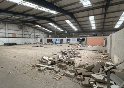 Top part of the new facility for TK Gymfit in Bradford