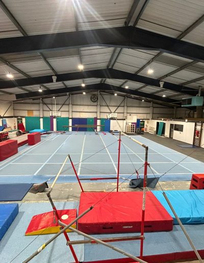 Inside the new gym at TK Gymnastics Bradford