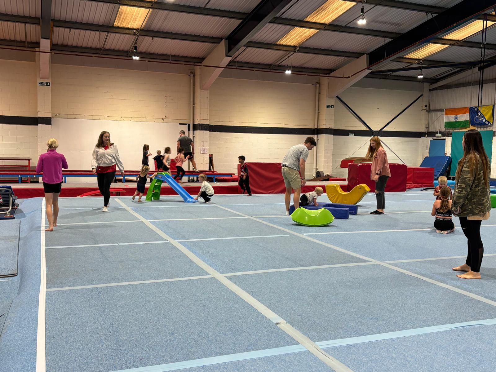 gymnastics party at TK Gymnastics in Bradford
